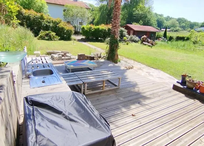 Villa Maison Basque A 8 Minutes Des Plages *